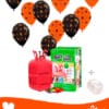 20 Ballon Halloween 30 cm + Hélium Mini · Pack Halloween Mini